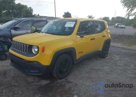 2015 Jeep Renegade Sport из США, поврежденный, VIN ZACCJAAT8FPB91906